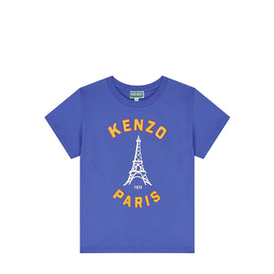 Kenzo Kids Eifel Tower Logo T-Shirt