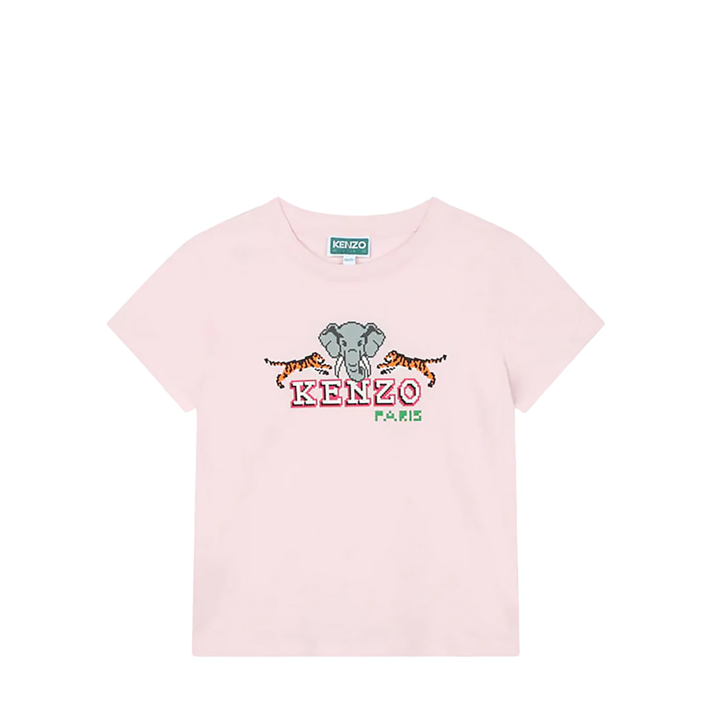 Kenzo Kids Animal Logo T-Shirt
