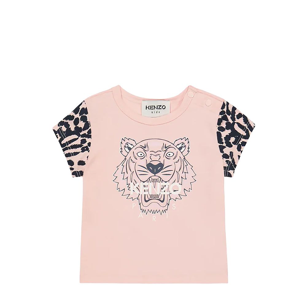 Kenzo Kids Toddler's Animal Print Sleeves Tiger T-Shirt
