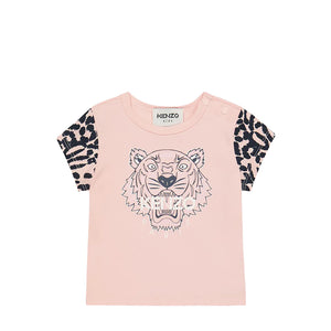 Kenzo Kids Toddler's Animal Print Sleeves Tiger T-Shirt