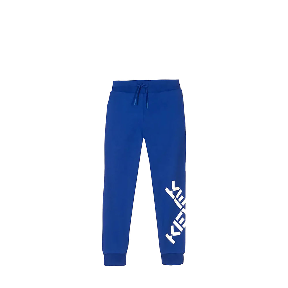 Kenzo Kids Cross Logo Print Sweatpants