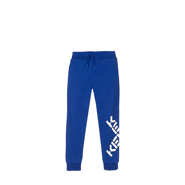 Kenzo Kids Cross Logo Print Sweatpants