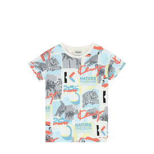 Kenzo Kids Graphic Print T-Shirt