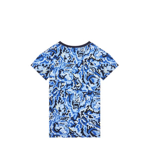 Kenzo Kids Camo Tiger Logo T-Shirt