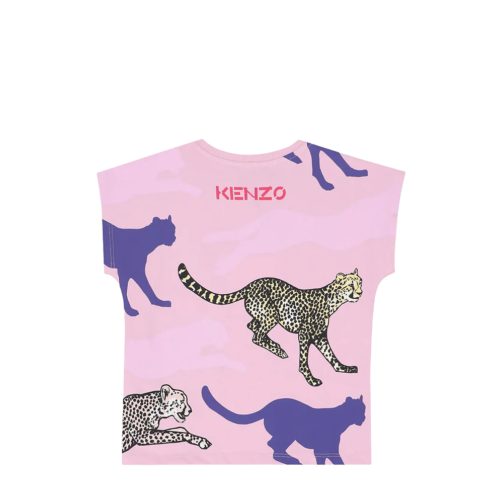 Kenzo Kids Animal Motifs T-Shirt