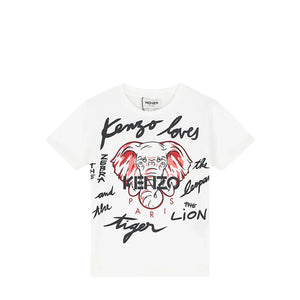 Kenzo Kids Elephant Logo T-Shirt