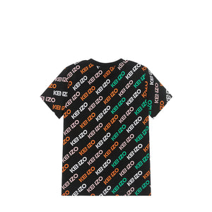 Kenzo Kids Multi-Logo Print T-Shirt