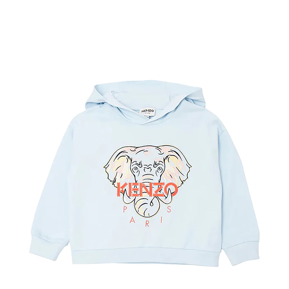 Kenzo Kids Elephant Logo Hoodie Sweatshirt