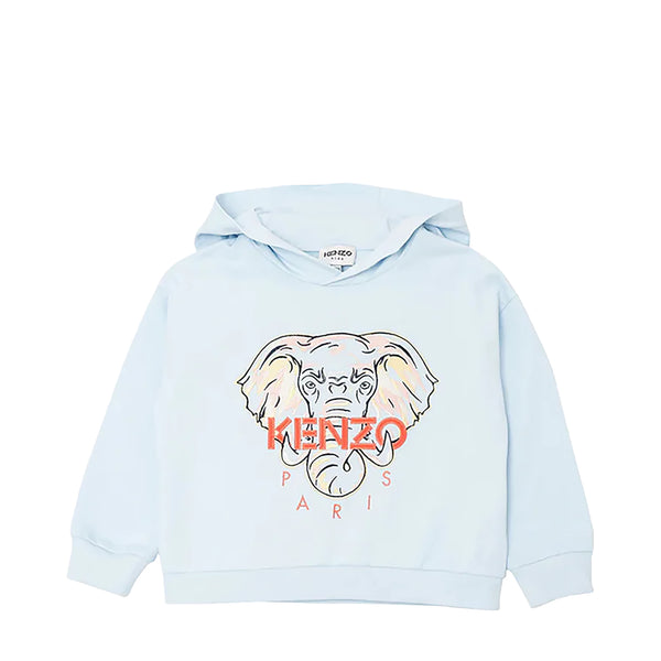 Kenzo Kids Elephant Logo Hoodie Sweatshirt