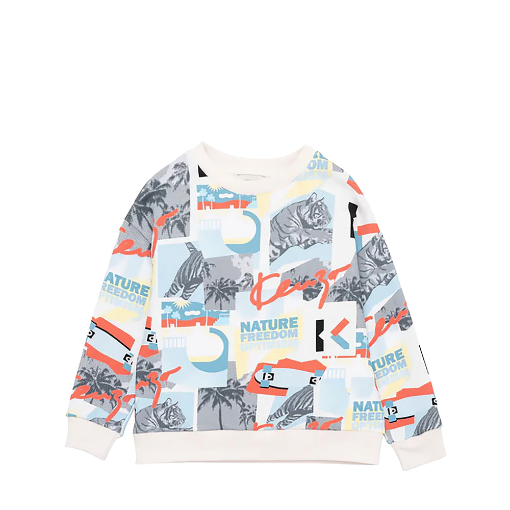 Kenzo Kids Graphic Print Sweatshirt