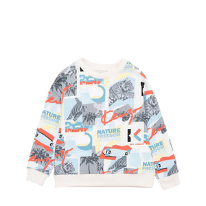 Kenzo Kids Graphic Print Sweatshirt