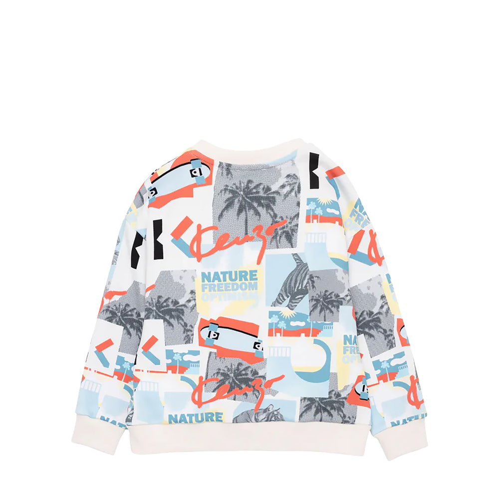 Kenzo Kids Graphic Print Sweatshirt