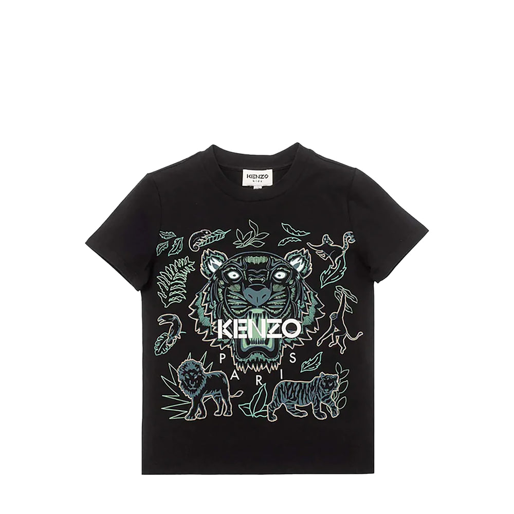 Kenzo Kids Tiger Jungle Print T-Shirt