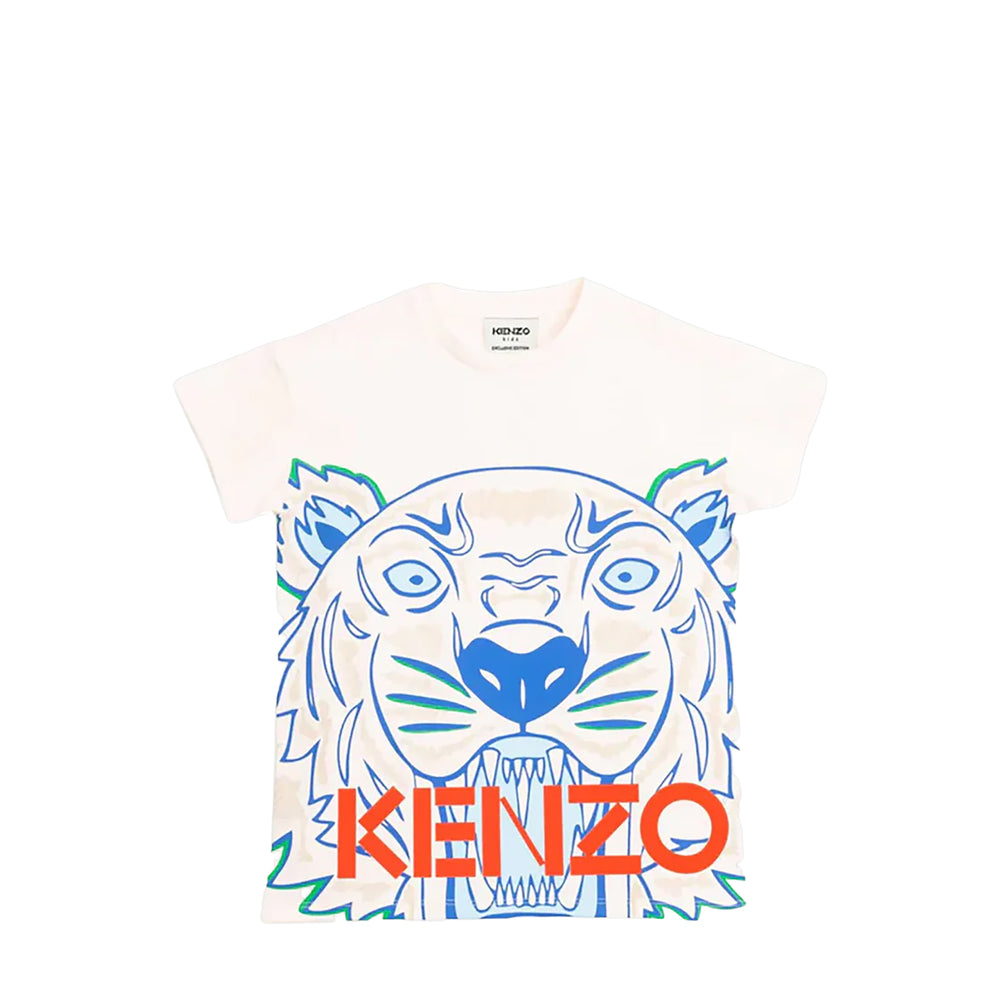Kenzo Kids Heavy Maxi Tiger Logo T-Shirt