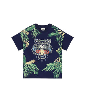Kenzo Kids Jungle Tiger Logo T-Shirt