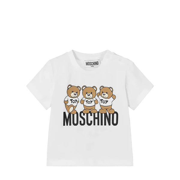 Moschino Kids Toddler's Triple Teddy Bears Logo T-Shirt