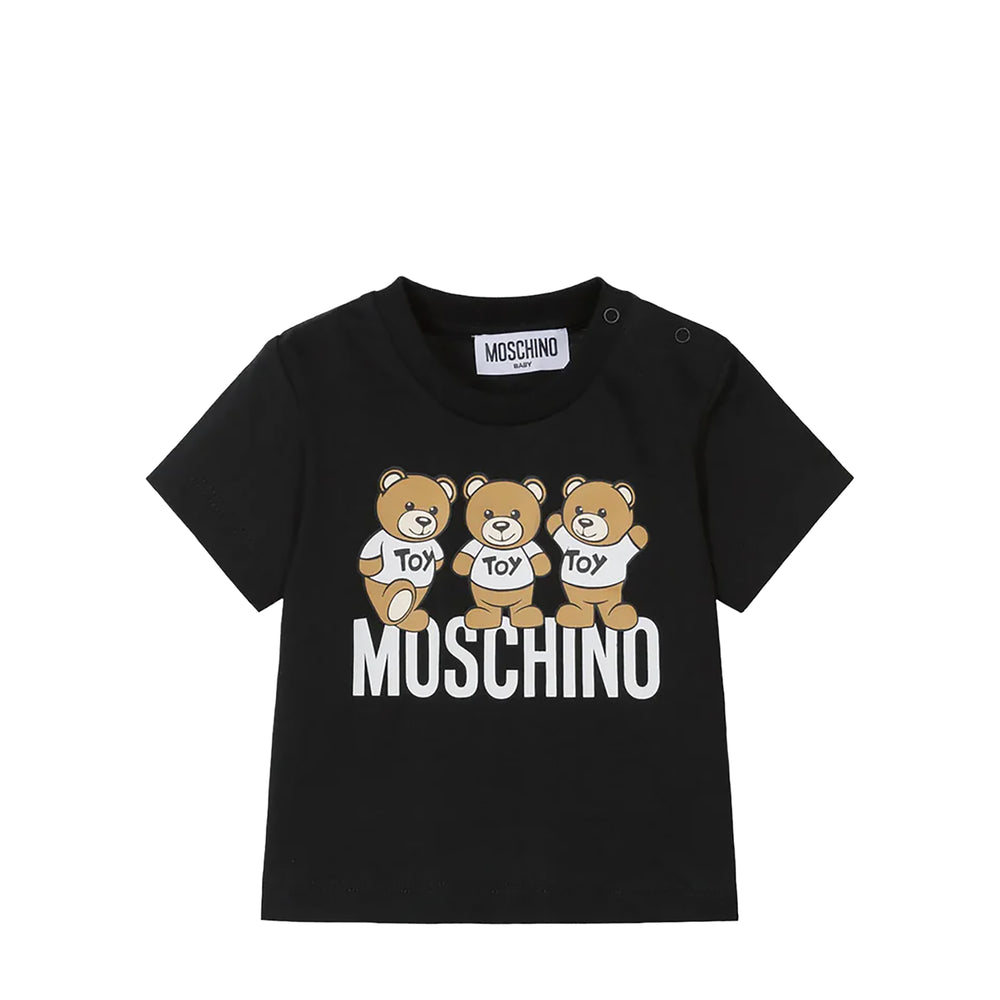 Moschino Kids Toddler's Triple Teddy Bears Logo T-Shirt