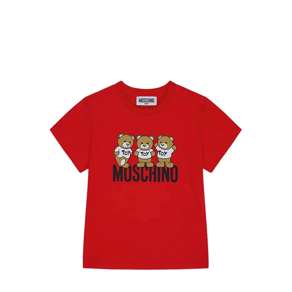 Moschino Kids Toddler's Triple Teddy Bears Logo T-Shirt