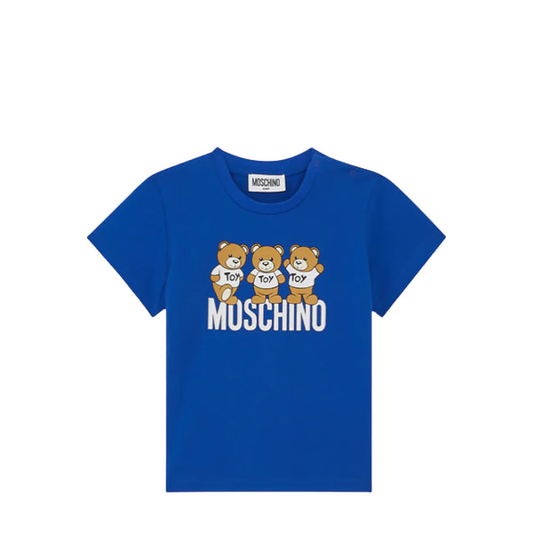 Moschino Kids Toddler's Triple Teddy Bears Logo T-Shirt