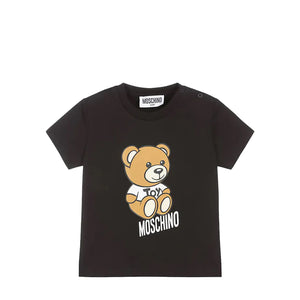 Moschino Kids Toddler's Bear Toy Logo T-Shirt