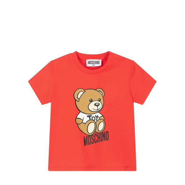 Moschino Kids Toddler's Bear Toy Logo T-Shirt