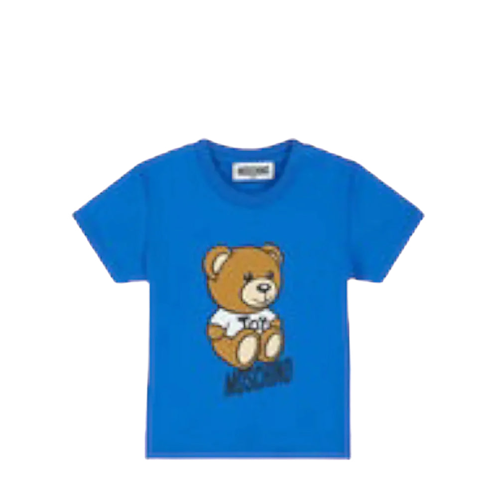 Moschino Kids Toddler's Bear Toy Logo T-Shirt