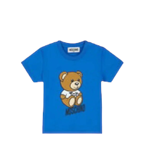 Moschino Kids Toddler's Bear Toy Logo T-Shirt