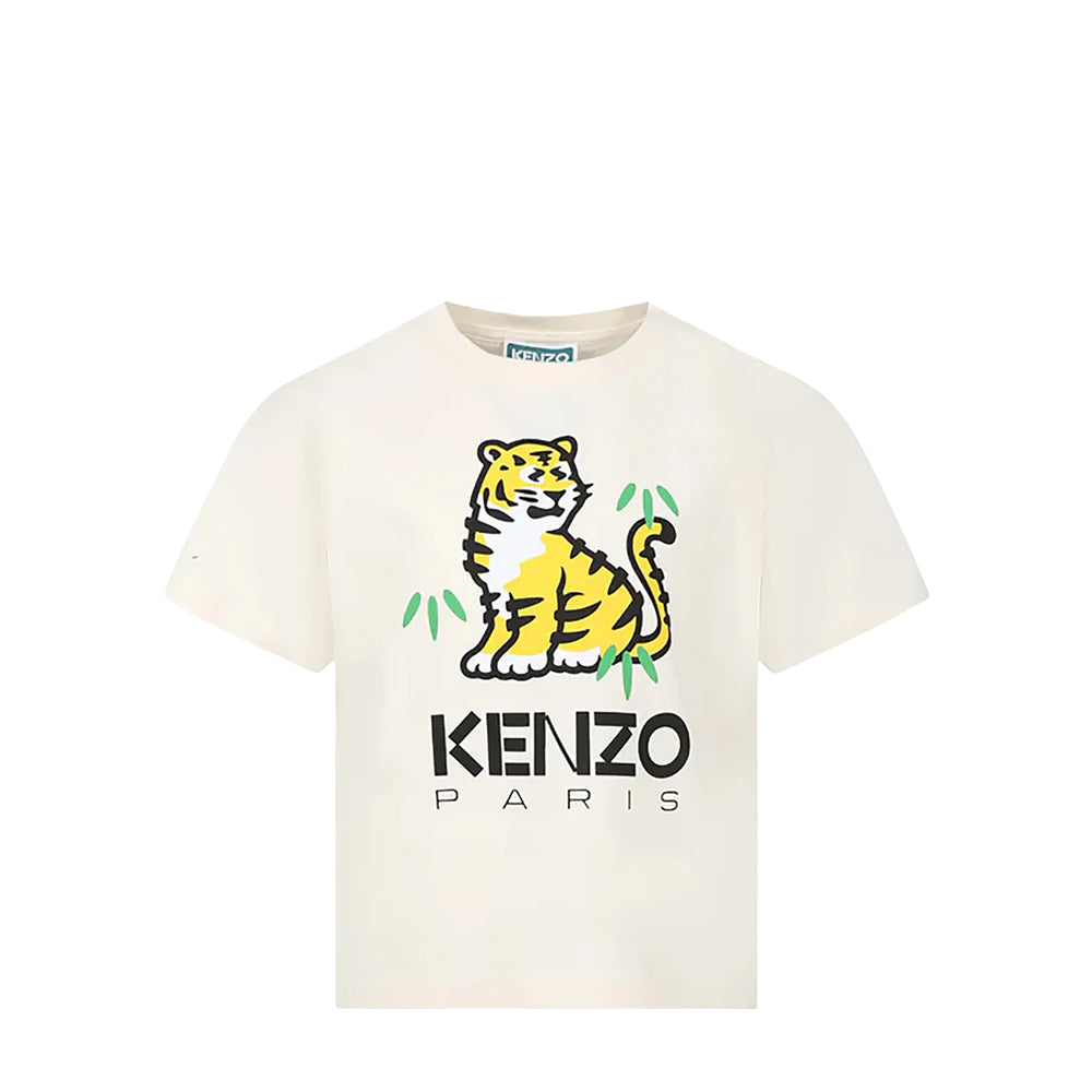 Kenzo Kids Tiger Logo T-Shirt