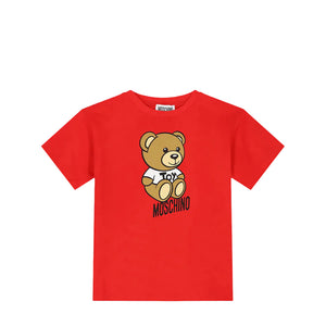 Moschino Kids Toy Bear Logo T-Shirt