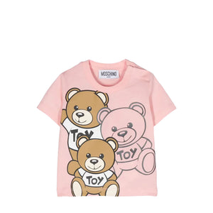 Moschino Kids Toddler's Teddy Friends Bear Logo T-Shirt
