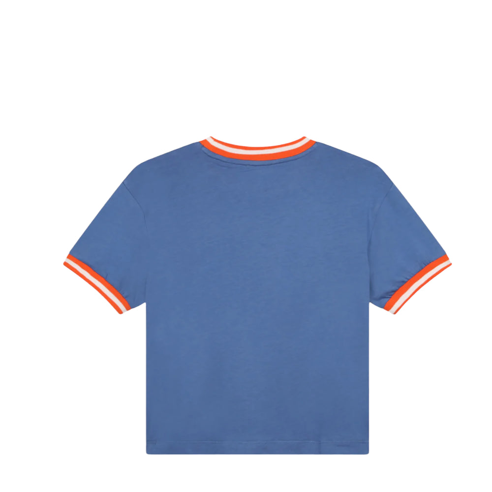 Kenzo Kids Multi-Logo Patch Ringer T-Shirt