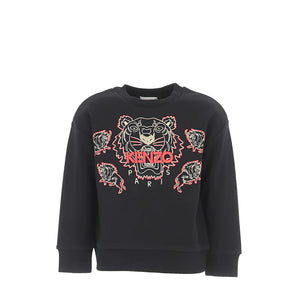 Kenzo Kids Multi-Tiger Logo Sweatshirt