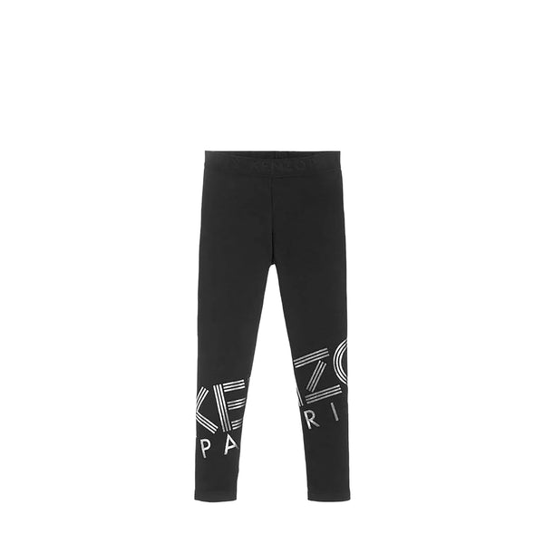 Kenzo Kids Metallic Logo Leggings