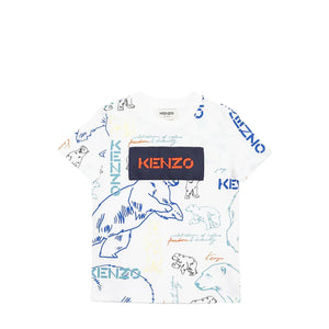 Kenzo Kids Multi Bear Logo T-Shirt