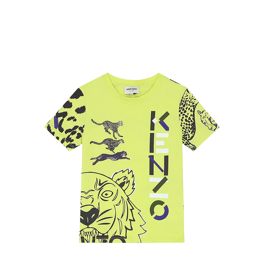 Kenzo Kids Tiger Print T-Shirt