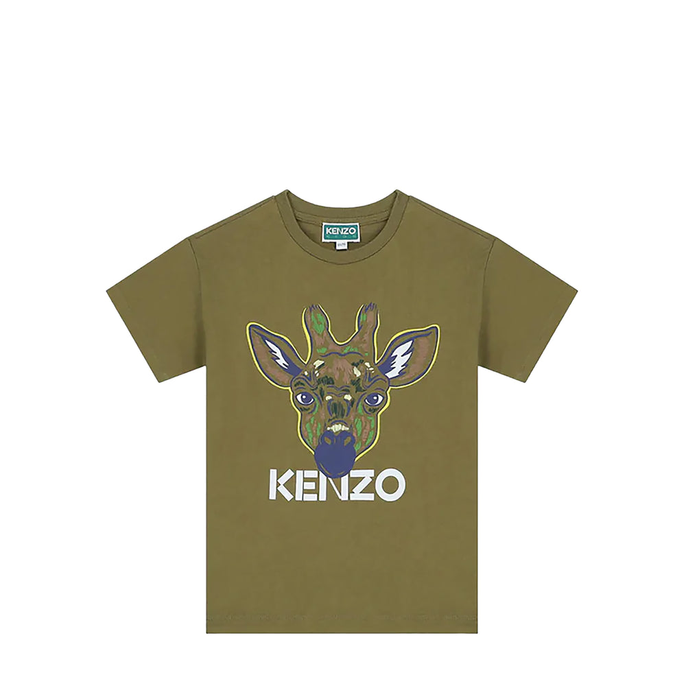 Kenzo Kids Giraffe Logo T-Shirt
