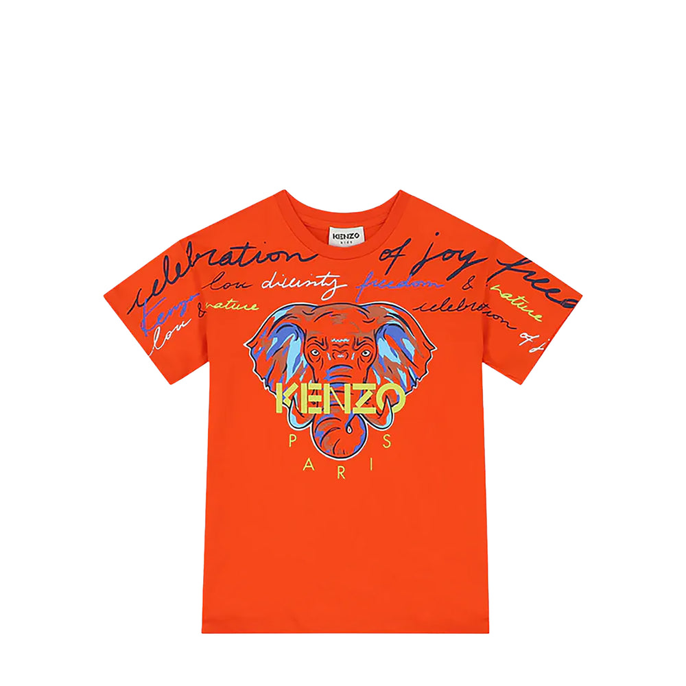 Kenzo Kids Elephant Logo T-Shirt