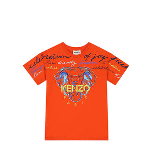 Kenzo Kids Elephant Logo T-Shirt