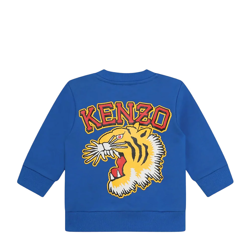 Kenzo Kids Toddler's Varsity Tiger Cotton Fleece Sweatshirt