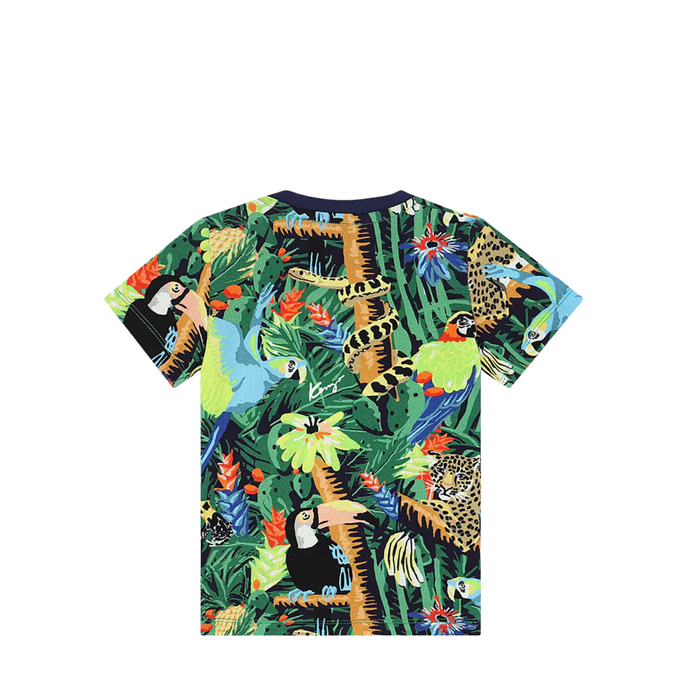 Kenzo Kids Toddler's Jungle Story Pique T-Shirt