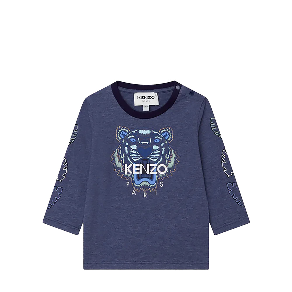 Kenzo Kids Toddler's Tiger Logo Long Sleeve T-Shirt