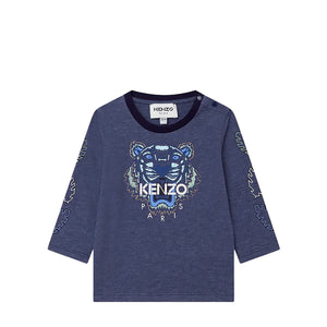 Kenzo Kids Toddler's Tiger Logo Long Sleeve T-Shirt