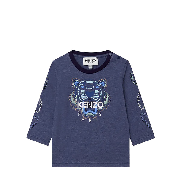 Kenzo Kids Toddler's Tiger Logo Long Sleeve T-Shirt