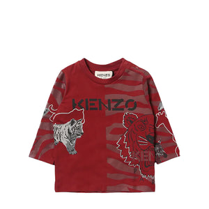 Kenzo Kids Toddler's Jungle Animal Logo Long Sleeve T-Shirt