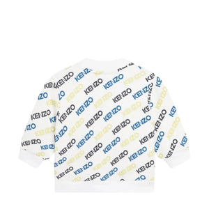 Kenzo Kids Toddler's All Over Print Full-Zip Sweatshirt