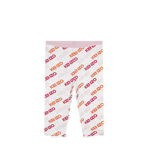 Kenzo Kids Toddler's All-Over Print Logo Leggings