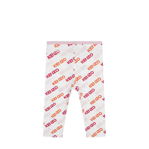 Kenzo Kids Toddler's All-Over Print Logo Leggings
