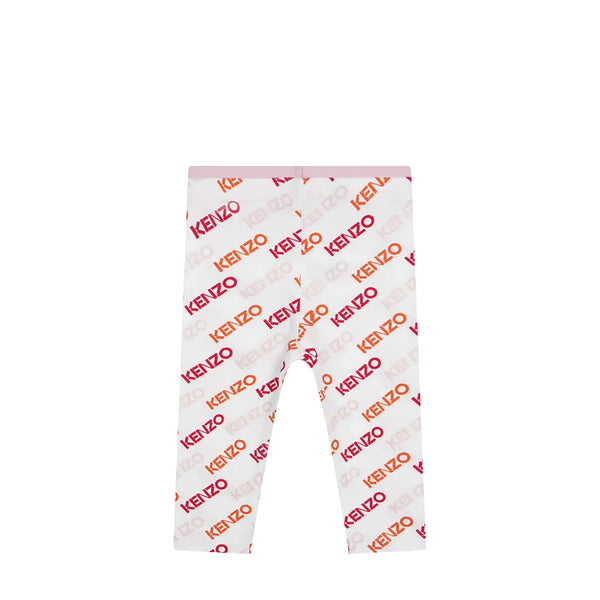 Kenzo Kids Toddler's All-Over Print Logo Leggings
