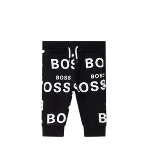 Hugo Boss Kids Toddler's All Over Print Logo Sweatpants