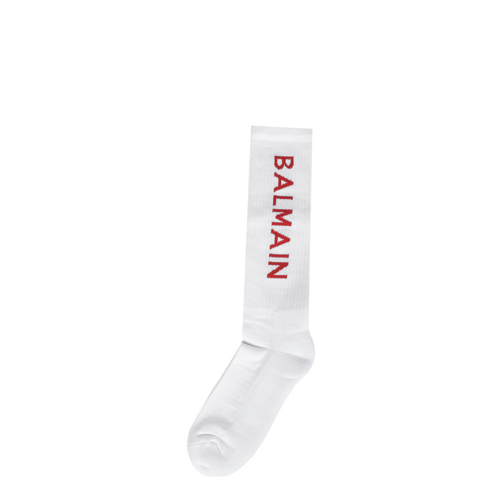 Balmain Kids Logo Socks